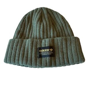 Unique Adidas Men’s Women’s Unisex Beanie Ski Hat Brown / Gray MINTY